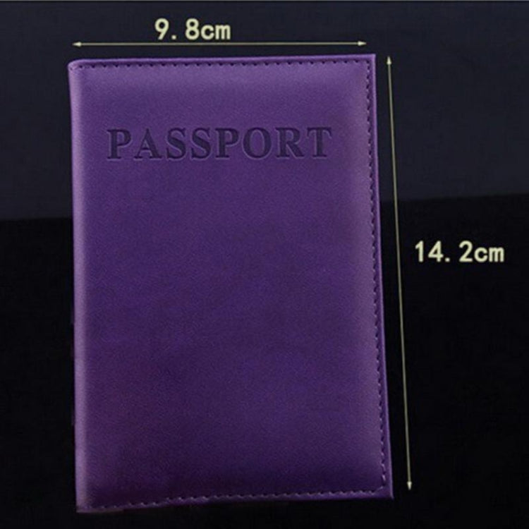 Custodia per passaporto da viaggio in pelle artificiale