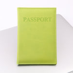 Custodia per passaporto da viaggio in pelle artificiale