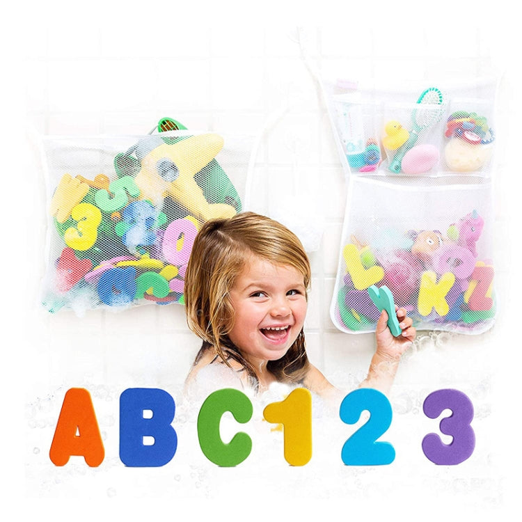 36 pz/set Lettera Alfanumerica Puzzle Giocattoli Da Bagno Per Bambini Soft EVA Bambini Giocattoli D'acqua Per Bambini Per Il Bagno Giocattolo Di Aspirazione Educativo Precoce, Baby Water Toys