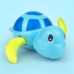 Giocattolo a forma di orologio a forma di tartaruga del fumetto Bambini che fanno il bagno Giocano con l'acqua Giocattolo educativo per bambini, Educational Turtle (Light Blue), Educational Turtle (Orange), Educational Turtle (Green)