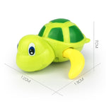 Giocattolo a forma di orologio a forma di tartaruga del fumetto Bambini che fanno il bagno Giocano con l'acqua Giocattolo educativo per bambini, Educational Turtle (Light Blue), Educational Turtle (Orange), Educational Turtle (Green)