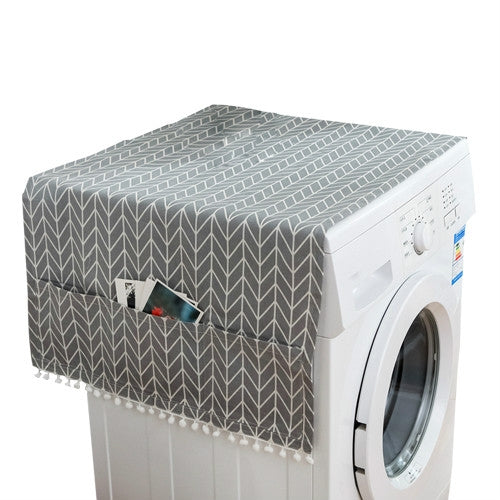 Copertura antipolvere per lavatrice domestica 55x130 cm Copertura antipolvere per frigorifero da cucina