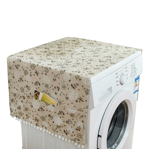 Copertura antipolvere per lavatrice domestica 55x130 cm Copertura antipolvere per frigorifero da cucina