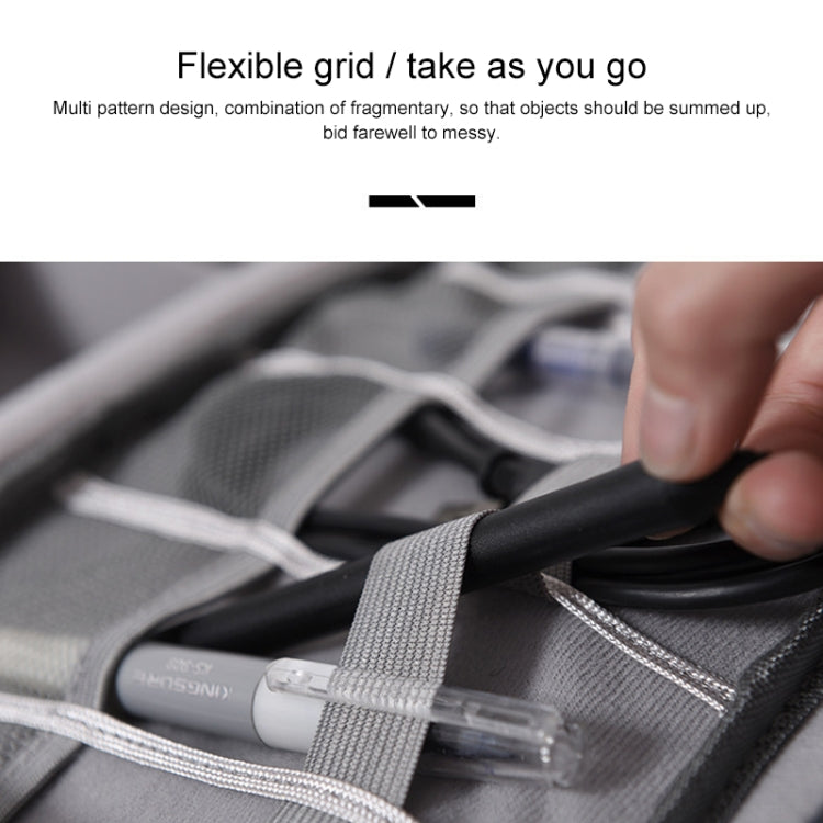 Borsa per cavo digitale da uomo Gadget da viaggio portatili Custodia per cavo di alimentazione Caricatore per cuffie Organizer