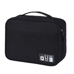 Borsa per cavo digitale da uomo Gadget da viaggio portatili Custodia per cavo di alimentazione Caricatore per cuffie Organizer