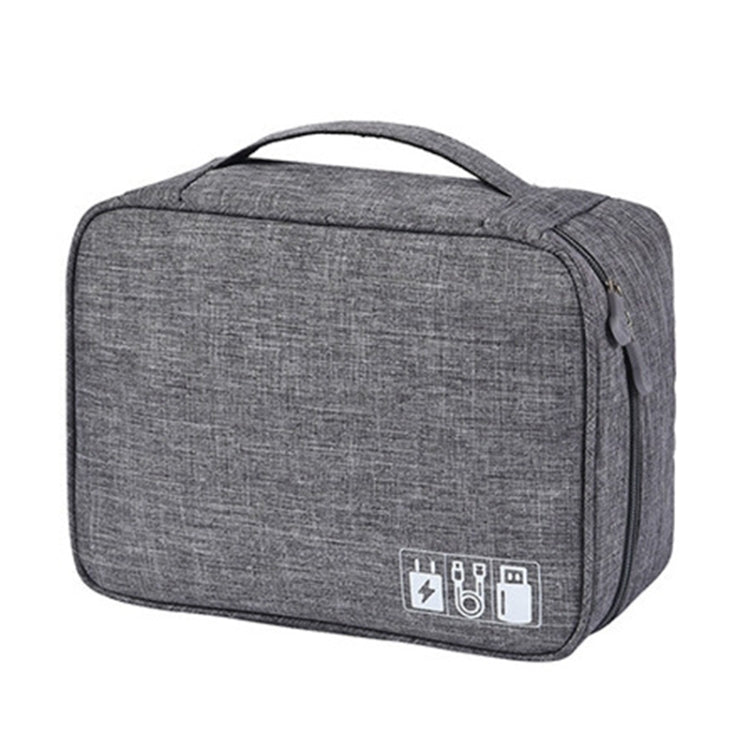 Borsa per cavo digitale da uomo Gadget da viaggio portatili Custodia per cavo di alimentazione Caricatore per cuffie Organizer