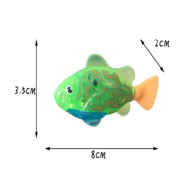 Giocattolo da doccia elettrico per neonati con pesci di simulazione 8 in 1 con funzione di nuoto e illuminazione, Simulation Electric Fish
