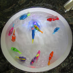 Giocattolo da doccia elettrico per neonati con pesci di simulazione 8 in 1 con funzione di nuoto e illuminazione, Simulation Electric Fish