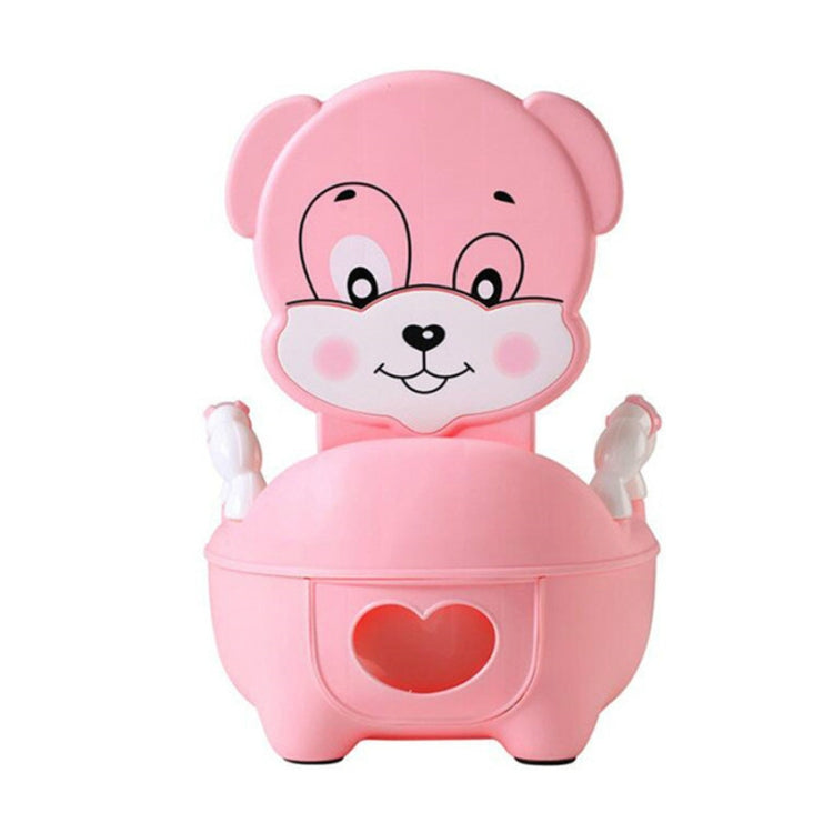 Vasino per WC Sedile da addestramento Orinatoio portatile Comodo schienale Cartone animato carino WC