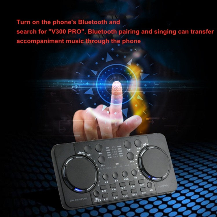 Scheda audio live V300 PRO per smartphone e PC