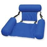 Amaca gonfiabile Schienale pieghevole a doppio scopo Drenaggio galleggiante Poltrona da salotto per il piacere a monte Divano letto galleggiante, With Foam Board, Without Foam Board
