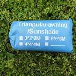 Parasole per esterni Triangolo Sky Screen Tettuccio di protezione solare semplice, 3X3X3M, 4X4X4M, 6X6X6M