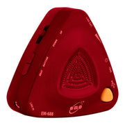 ENO EM-688 Metronomo vocale elettronico ricaricabile per pianoforte/chitarra/batteria/Guzheng/violino, EM-688 (Black), EM-688 (Red), EM-688 (Blue)