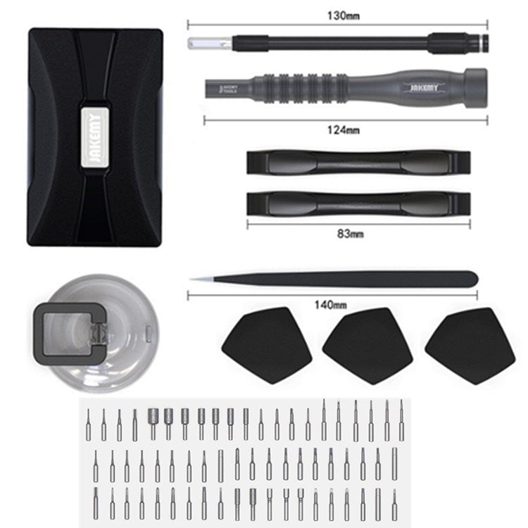 JM-8172 73 In 1 Combination Screwdriver Set Mobile Phone Computer Game Machine Template Removal Tool, JM-8172 73 In 1