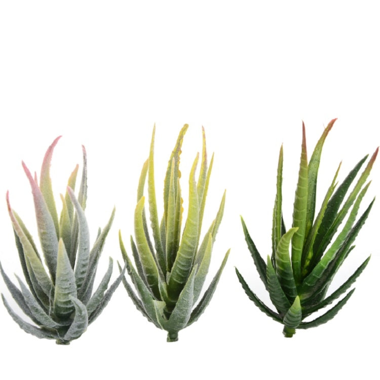 Mini piante artificiali in plastica di aloe, artigianato, floristica, paesaggio, giardino, famiglia, ufficio, decorazione