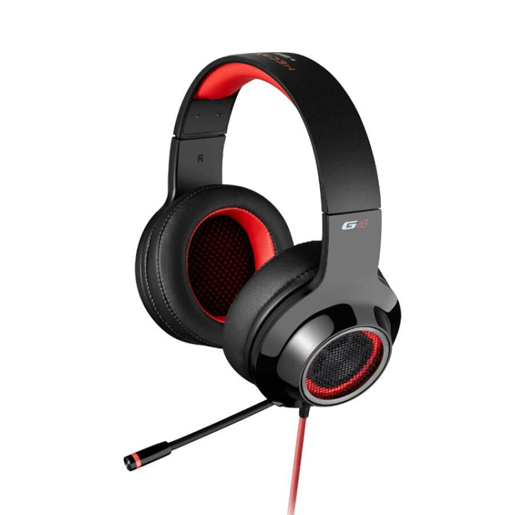 Edifier HECATE G4 Cuffie da gioco Computer desktop Discriminazione di ascolto Cuffie da 7.1 canali, Lunghezza cavo: 2,5 m, G4 Black Green, G4 Black Red, G4 White