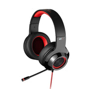 Edifier HECATE G4 Cuffie da gioco Computer desktop Discriminazione di ascolto Cuffie da 7.1 canali, Lunghezza cavo: 2,5 m, G4 Black Green, G4 Black Red, G4 White