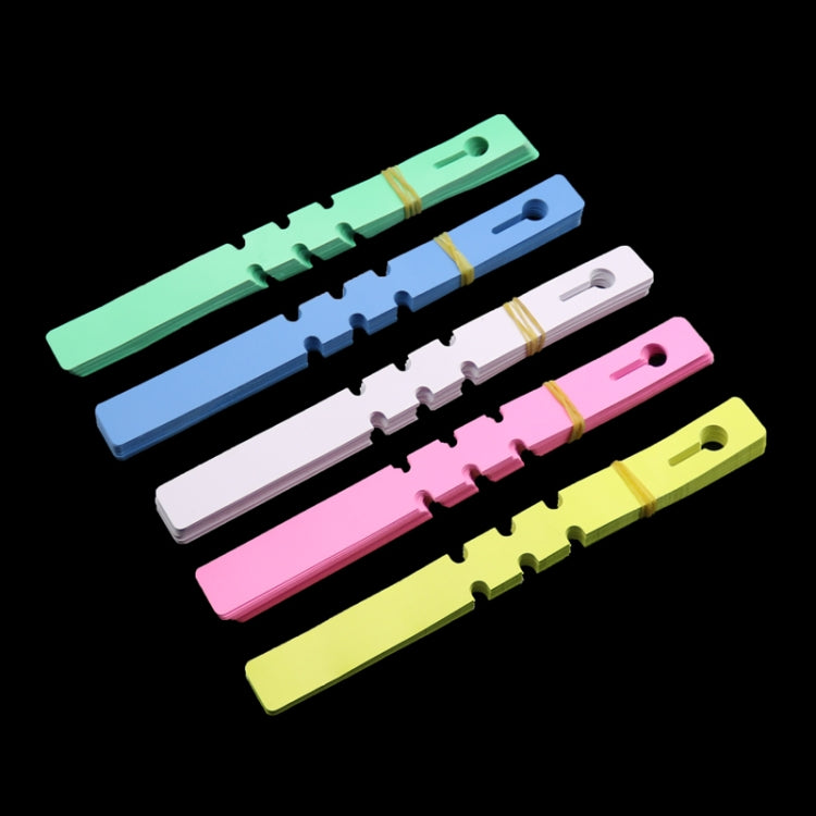 Etichetta per albero da appendere per semi di alberello da giardinaggio da 100 pezzi, Plant Label 5 White, Plant Label 5 Pink, Plant Label 5 Yellow, Plant Label 5 Green, Plant Label 5 Blue, Plant Label 5 Red