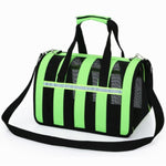 Borsa trasporto portatile per animali in nylon traspirante
