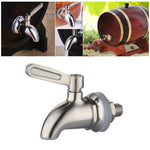 Distributore di bevande Rubinetto per botte di vino Rubinetto per succo di caffè in acciaio inossidabile, 12mm, 16mm