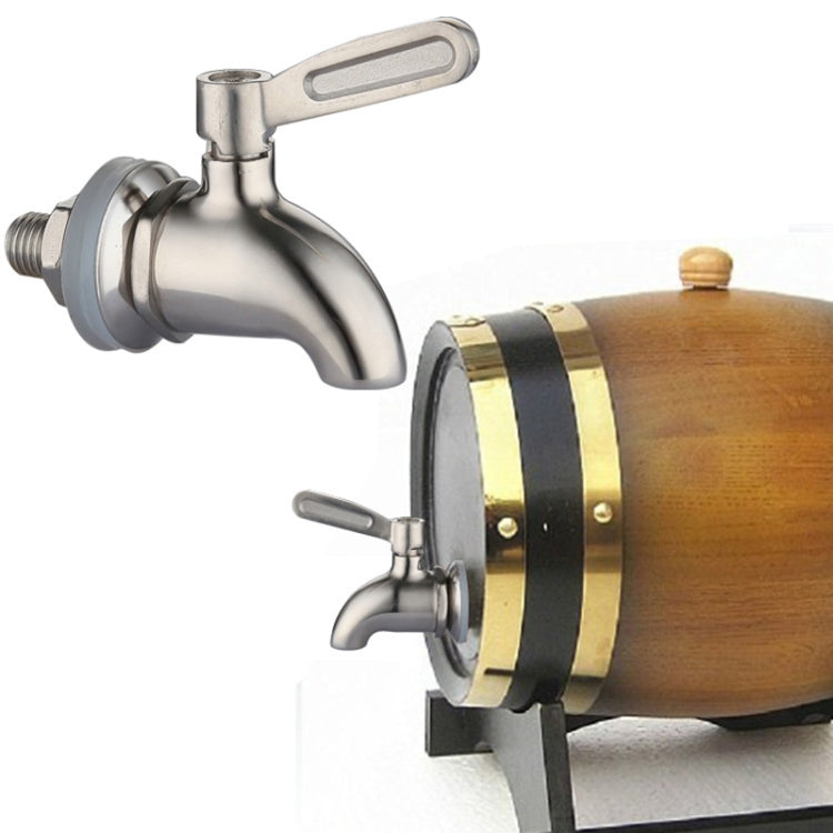 Distributore di bevande Rubinetto per botte di vino Rubinetto per succo di caffè in acciaio inossidabile, 12mm, 16mm