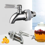 Distributore di bevande Rubinetto per botte di vino Rubinetto per succo di caffè in acciaio inossidabile, 12mm, 16mm