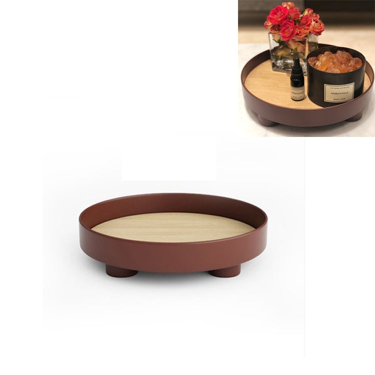 Vassoio portaoggetti multifunzionale per frutta, tazza, profumo, detriti, decorazione da tavolo