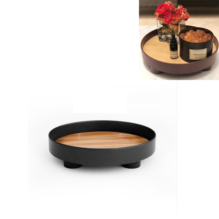 Vassoio portaoggetti multifunzionale per frutta, tazza, profumo, detriti, decorazione da tavolo