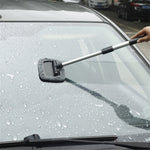 Spazzola per la pulizia del parabrezza dell'automobile Spazzola telescopica per vetri autolavaggio in lega di alluminio, Windshield Cleaning Wipe