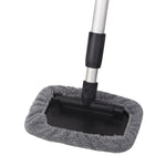 Spazzola per la pulizia del parabrezza dell'automobile Spazzola telescopica per vetri autolavaggio in lega di alluminio, Windshield Cleaning Wipe