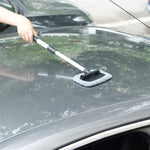 Spazzola per la pulizia del parabrezza dell'automobile Spazzola telescopica per vetri autolavaggio in lega di alluminio, Windshield Cleaning Wipe