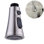 Interruttore a pulsante del clacson da cucina, rubinetto pausabile, irrigatore, ugello a risparmio idrico, filtro spruzzatore, Plating CP, Drawing BN