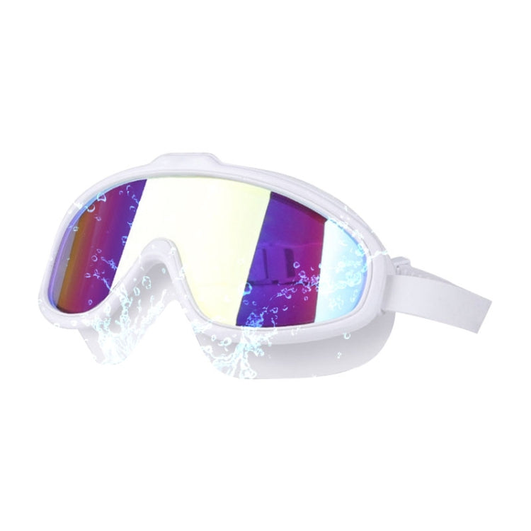 Attrezzatura per il nuoto in silicone liquido HD Antiappannamento Comodi occhialini da nuoto elettrolitico, Liquid Silicone Swimming Goggles(White Transparent), Liquid Silicone Swimming Goggles(Black Transparent)                                        ...