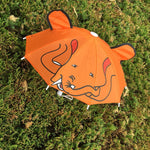 Ombrello per bambini simpatico cartone animato da 5 pezzi Ombrello animale creativo con manico lungo