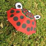 Ombrello per bambini simpatico cartone animato da 5 pezzi Ombrello animale creativo con manico lungo
