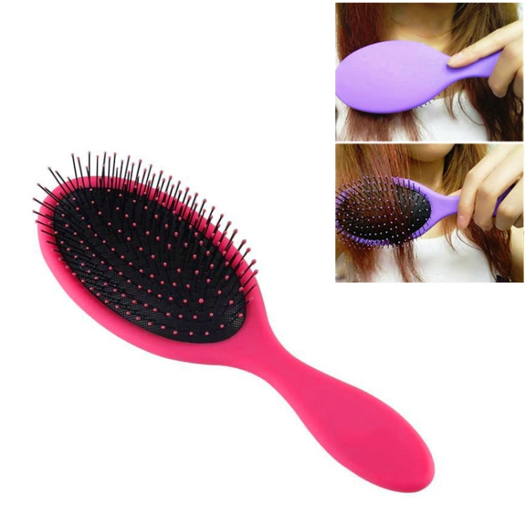 Spazzola per capelli morbida da donna, acconciature da salone, pettine, spazzole per massaggio del cuoio capelluto asciutto e bagnato