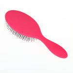 Spazzola per capelli morbida da donna, acconciature da salone, pettine, spazzole per massaggio del cuoio capelluto asciutto e bagnato