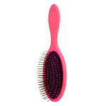 Spazzola per capelli morbida da donna, acconciature da salone, pettine, spazzole per massaggio del cuoio capelluto asciutto e bagnato