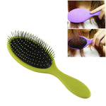 Spazzola per capelli morbida da donna, acconciature da salone, pettine, spazzole per massaggio del cuoio capelluto asciutto e bagnato
