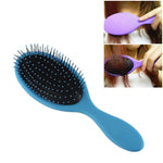 Spazzola per capelli morbida da donna, acconciature da salone, pettine, spazzole per massaggio del cuoio capelluto asciutto e bagnato