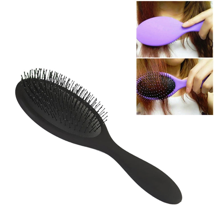 Spazzola per capelli morbida da donna, acconciature da salone, pettine, spazzole per massaggio del cuoio capelluto asciutto e bagnato