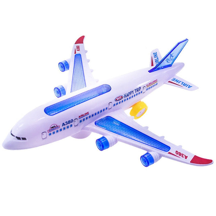 Modello di aeroplano Giocattoli Electric Flash Music Plane Giocattolo per bambini Regalo di aerei fai-da-te