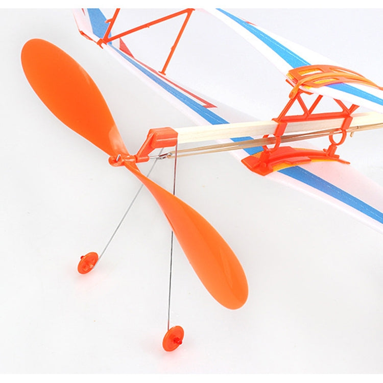 Fai da te assemblare i giocattoli educativi del giocattolo dell'aeroplano dell'aliante del modello alimentato in gomma, consegna in stile casuale, Plane Glider Toy