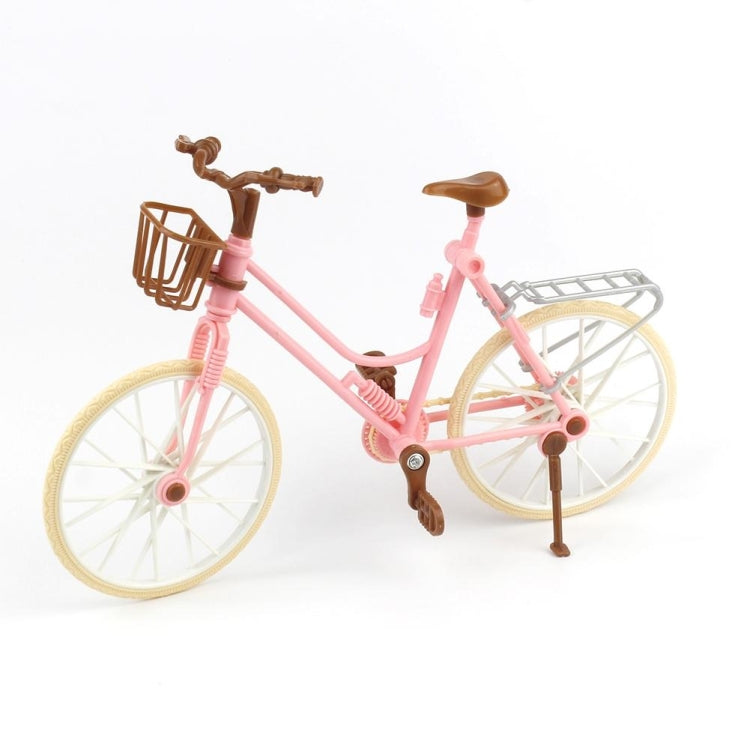 Casa delle bambole da 3 pezzi, bellissime ed eleganti biciclette giocattolo per bambini staccabili, 3 PCS Bicycles