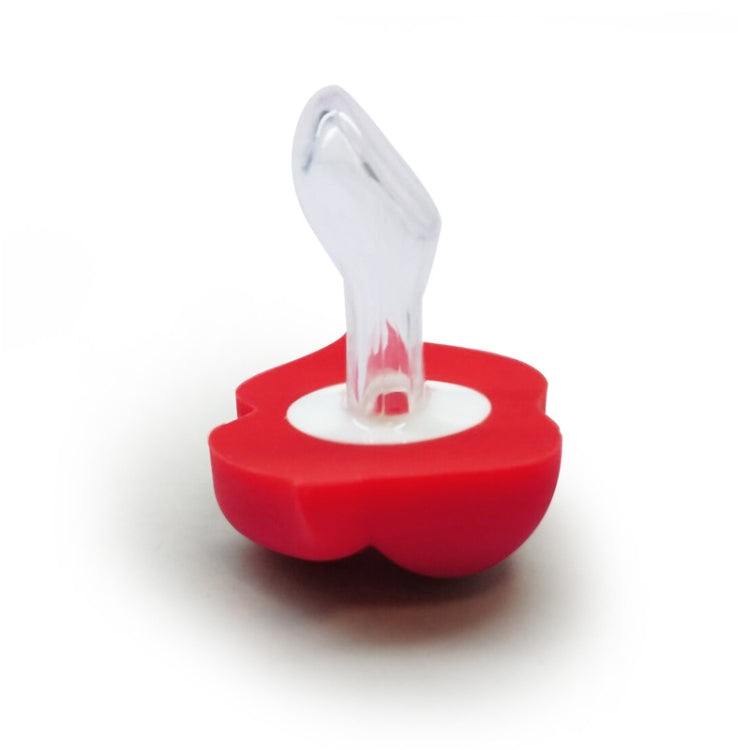3 pezzi ciuccio neonato labbra rosse ciucci fittizi divertenti capezzoli in silicone per bambini massaggiagengive ciuccio ciuccio