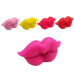 3 pezzi ciuccio neonato labbra rosse ciucci fittizi divertenti capezzoli in silicone per bambini massaggiagengive ciuccio ciuccio