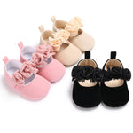 Scarpe da culla per neonato con fiore adorabile, scarpe da bambino antiscivolo morbide prewalker, 11cm, 12cm, 13cm