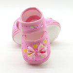 3 pezzi di scarpe da neonato per bambina in pizzo a pois con suola morbida, scarpe basse casual calde, 11 size, 12 size, 13 size