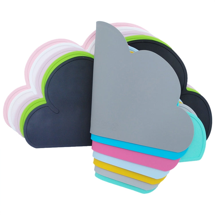 Tovaglietta in silicone per bambini, tovaglietta per studenti, protezione ambientale impermeabile, White, Black, Yellow, Blue, Green, Light Pink, Dark Gray, Light Blue, Light Green, Light Gray, Dark  Pink