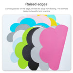 Tovaglietta in silicone per bambini, tovaglietta per studenti, protezione ambientale impermeabile, White, Black, Yellow, Blue, Green, Light Pink, Dark Gray, Light Blue, Light Green, Light Gray, Dark  Pink
